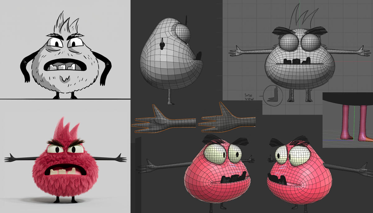 animation  3D c4d Character design  3D Modelling character animation after effects redshift 3d animation maxon