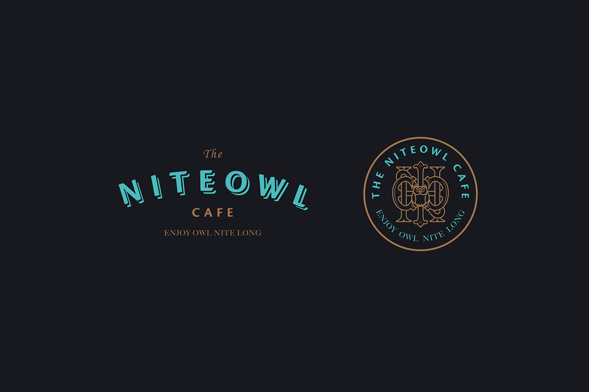 cafe identity Food  restaurant packaging design logo night food and beverage tea Coffee