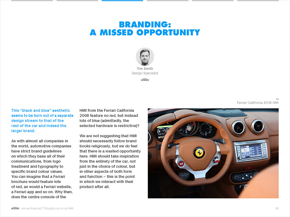 my poor brain ustwo Auto automotive   book ux UI hmi human machine interface Interface interactive user drive car in-car