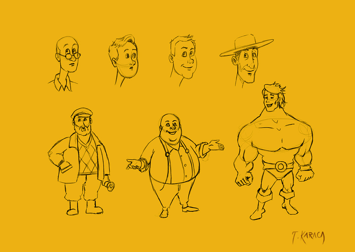 character illustrations