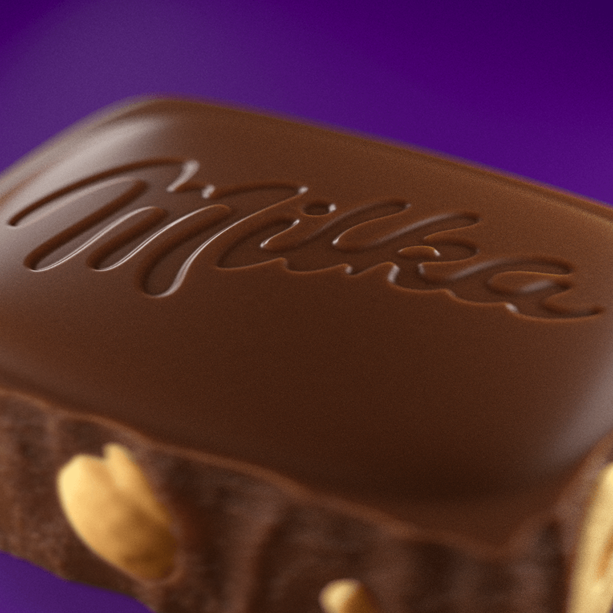 Flavio Cordeiro snack 3D chocolate nuts milka hazelnut sweet dessert