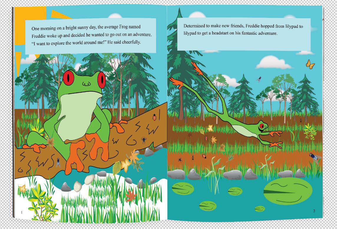 children's book Illustrator creative sketch Technique