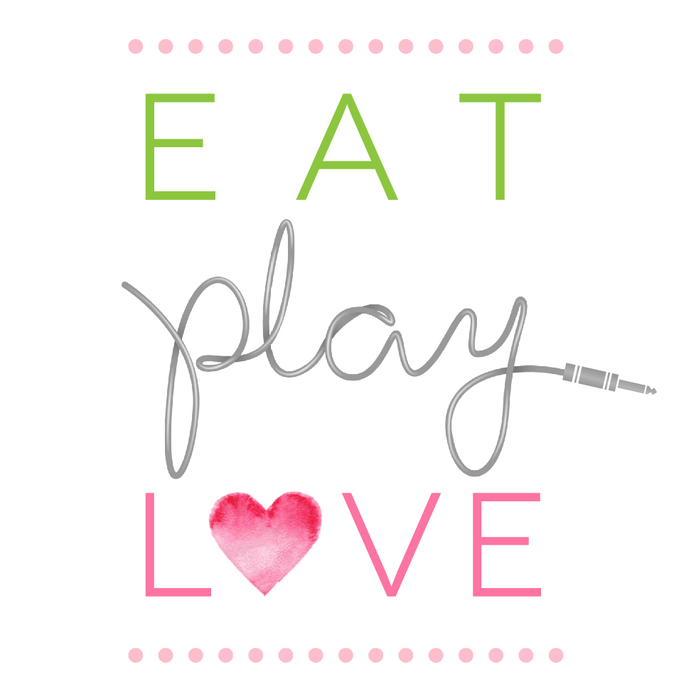 valentines day Love flyer music event poster eat play love eat pray love Invitation