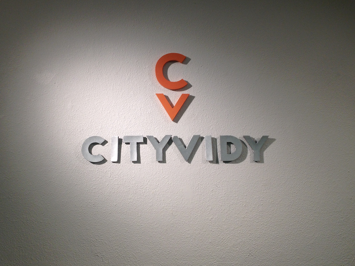city vidy mobile application orange CV app ux/ui user experience