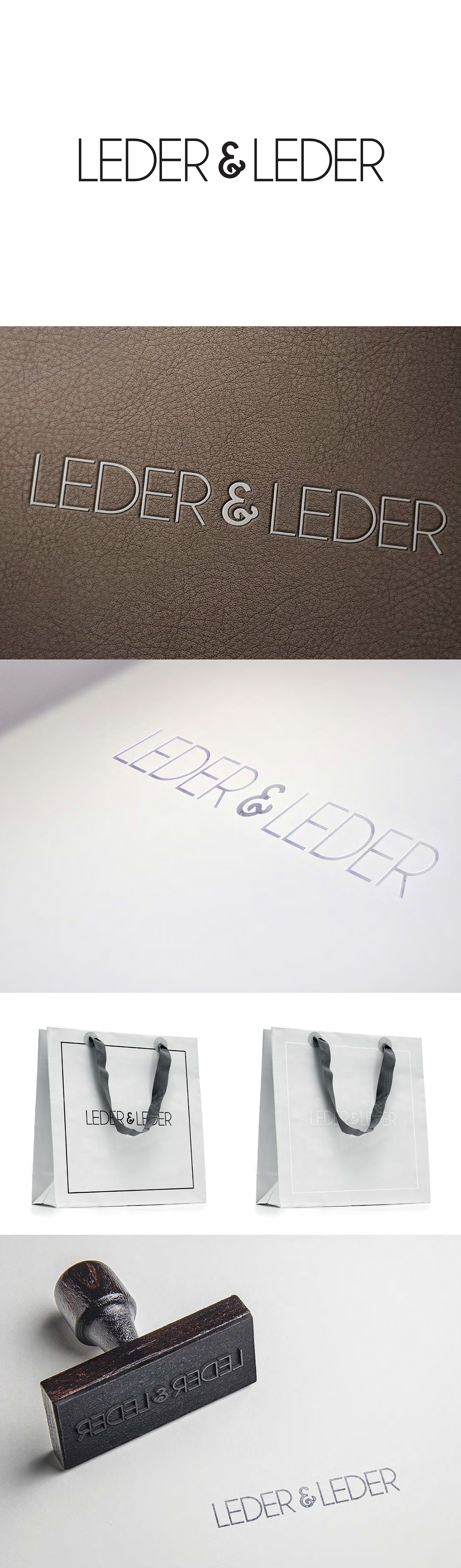 logo Corporate Identity leather