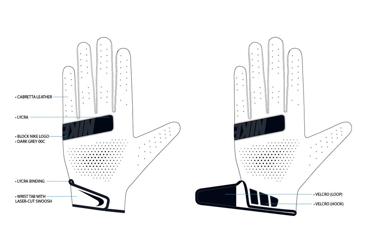 Adobe Portfolio Nike golf gloves