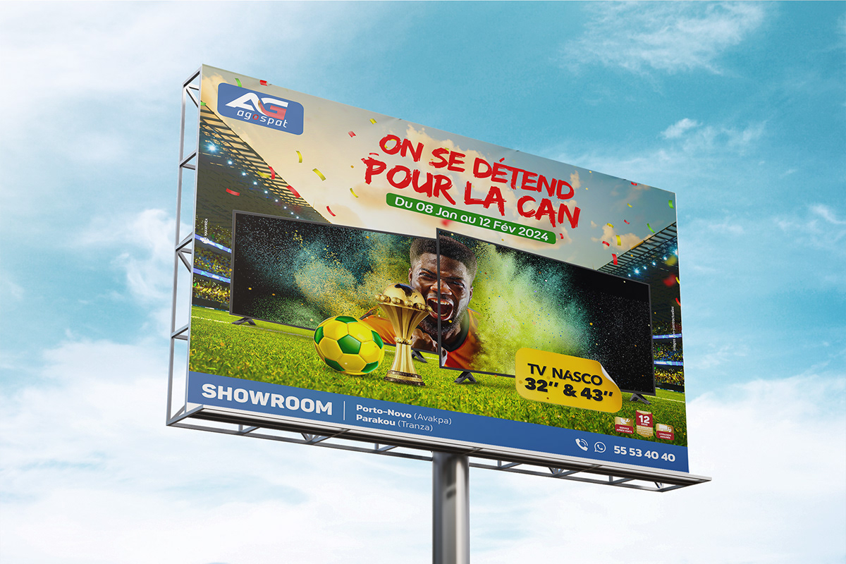 senegal togo abidjan publicité Advertising  Cote d'Ivore Lomé tv