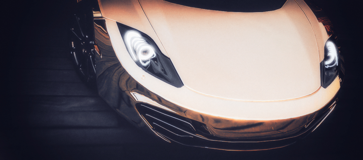 McLaren newyork Manhattan 3D CGI retouch supercar Sportscar 3dsmax VRED gold conceptcar concept skyline