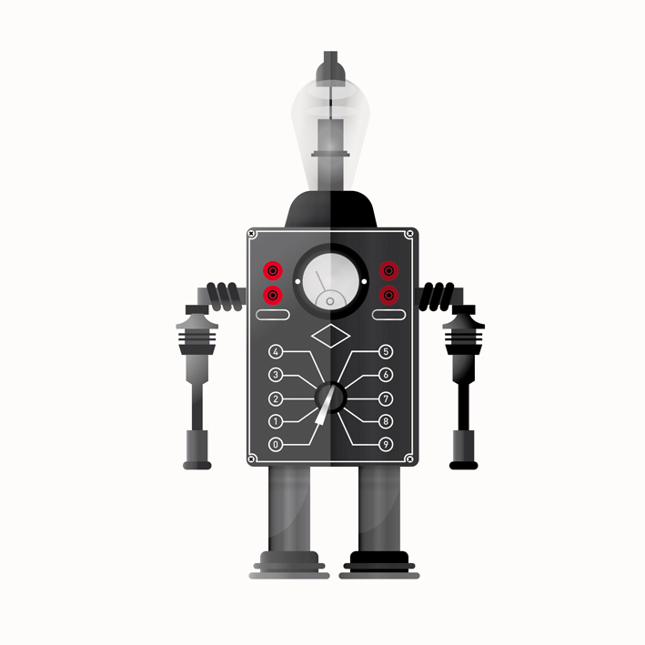 Pitarque Robots  ilustración cádiz robots  invasion  hi-tech  Original parts