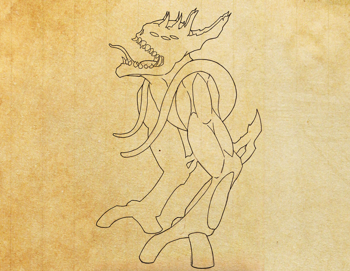 dragon girl lizard demon rdkrex