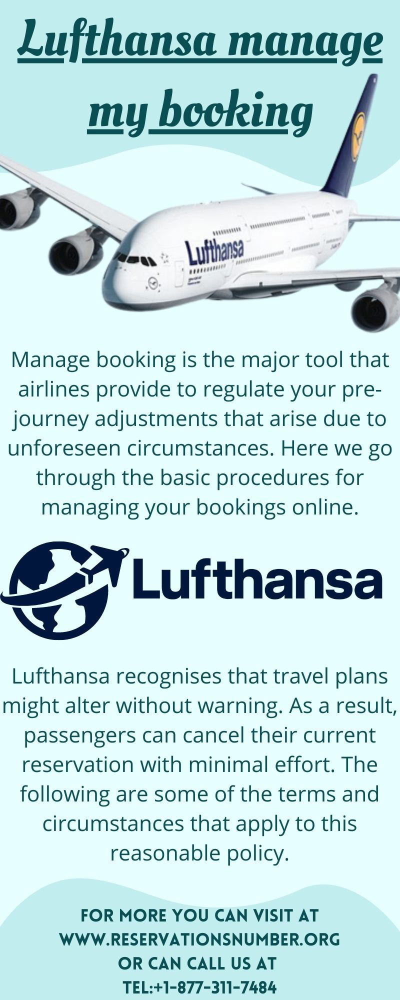 airline Booking Lufthansa Manage Travel