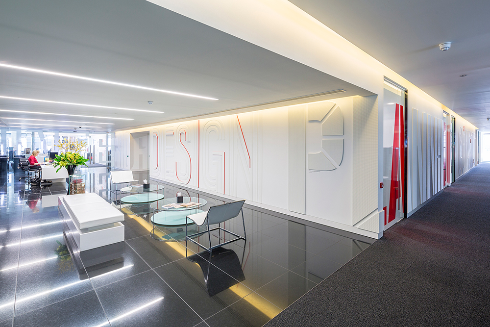 environmental environmental graphics Gensler Office Graphics 