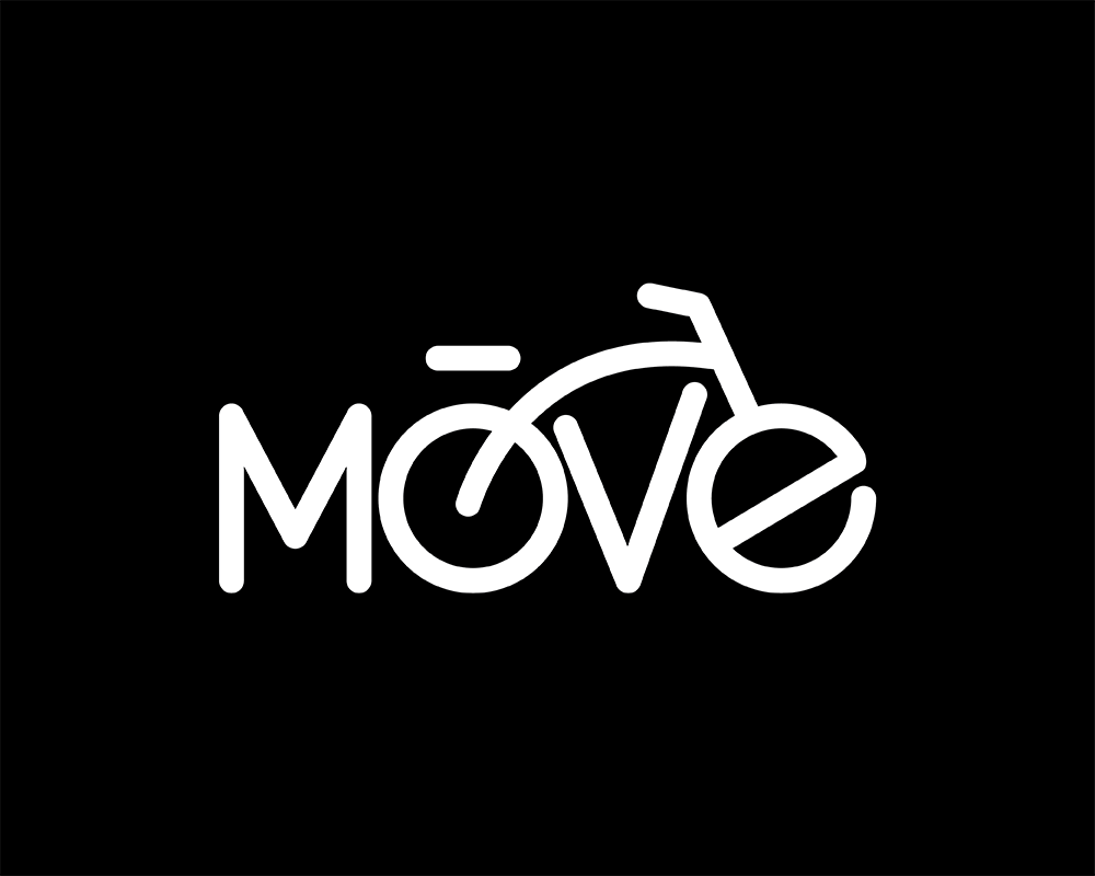 move Bicycle gps ridding application logo logos egypt