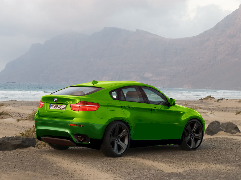 BMW x6 green Modifications