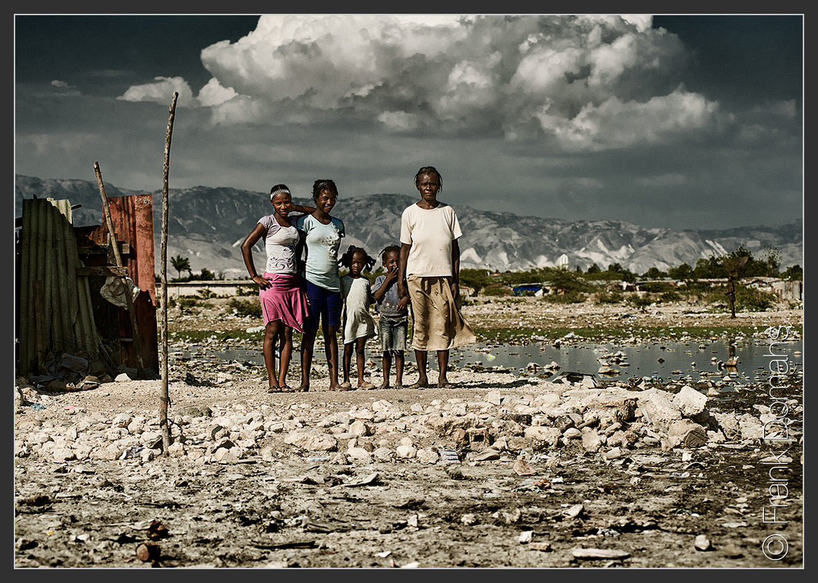 mothers Haiti Port-au-Prince children #slum