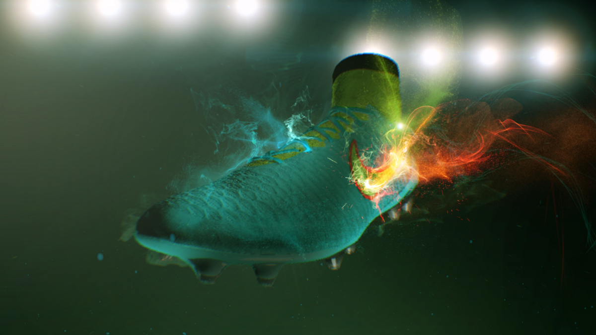 Nike Magista 3D soccer football particles