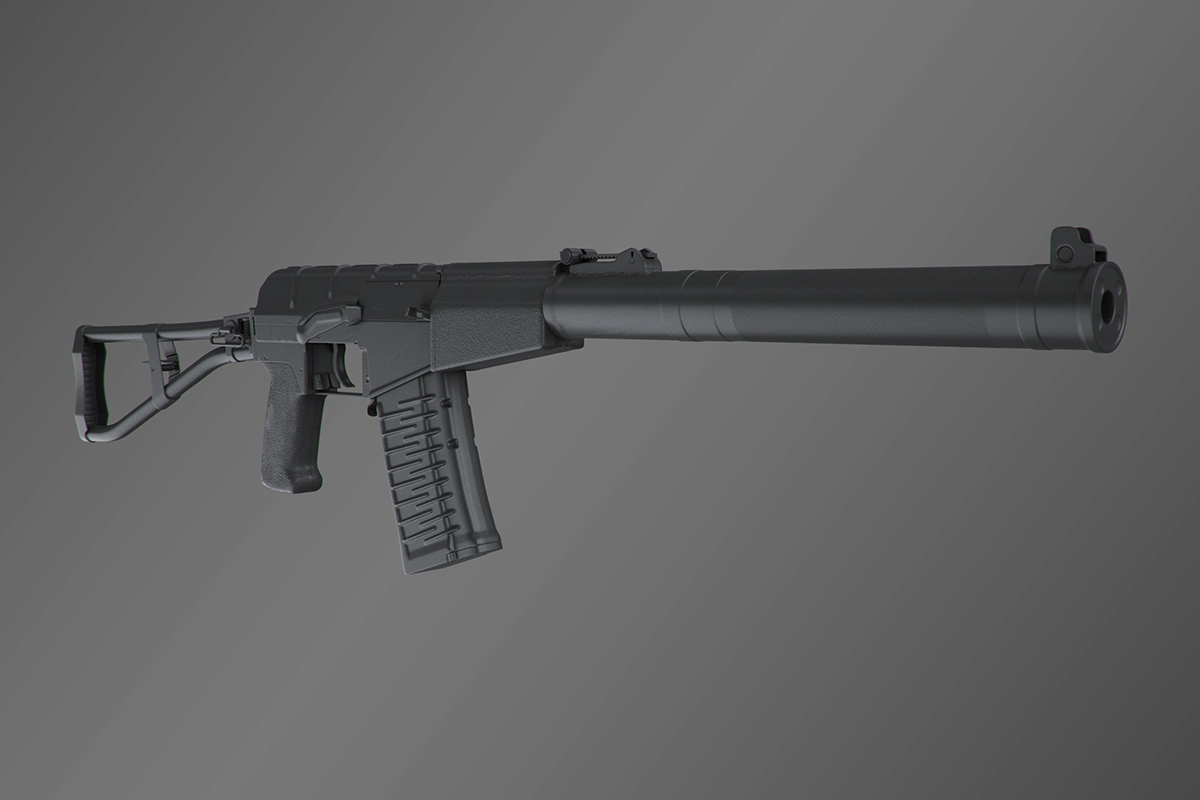 As Val rifle game model Gun