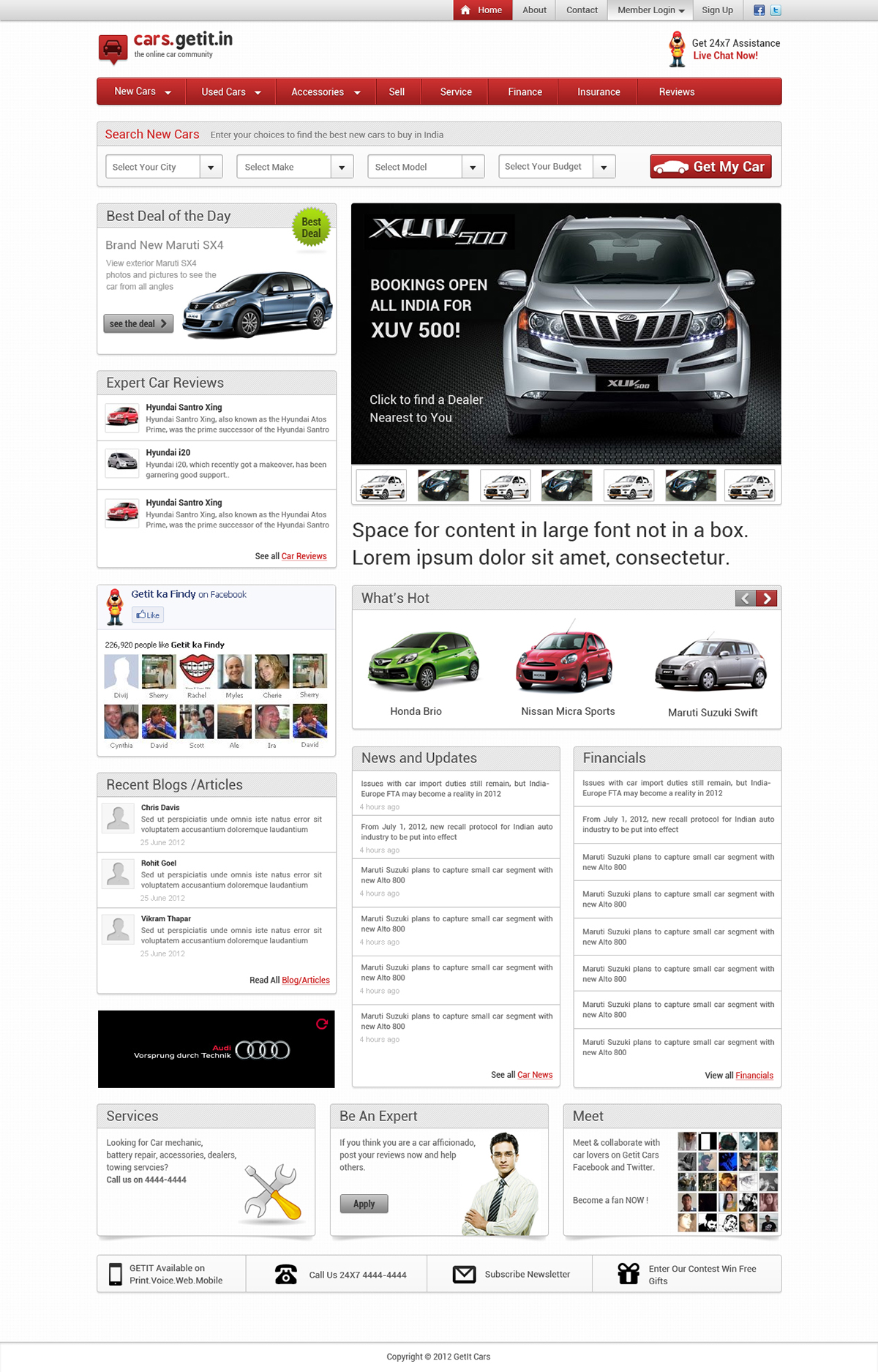 Cars Portal Car Website