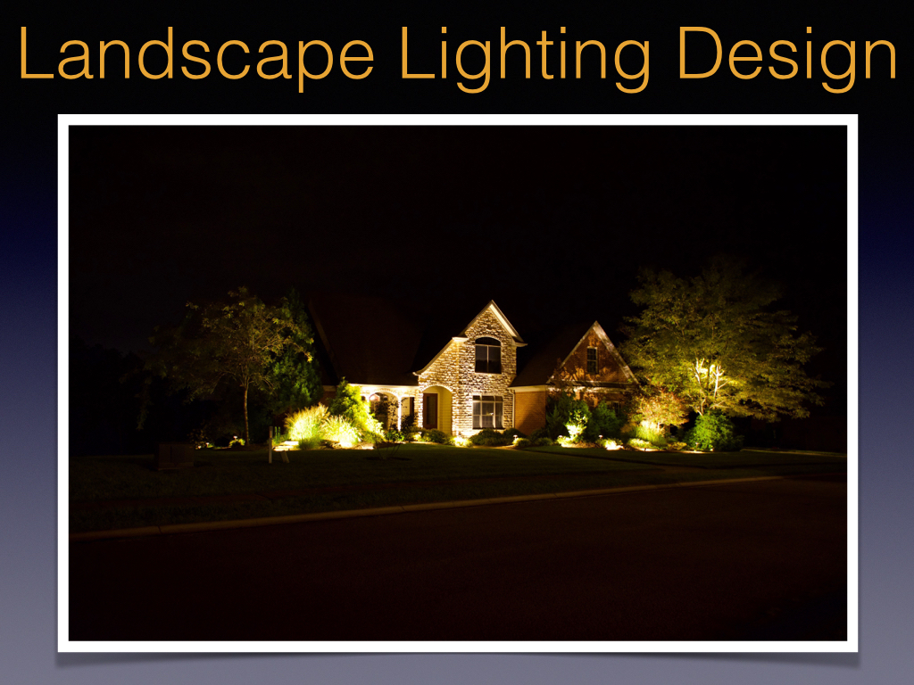 landscape lighting design
