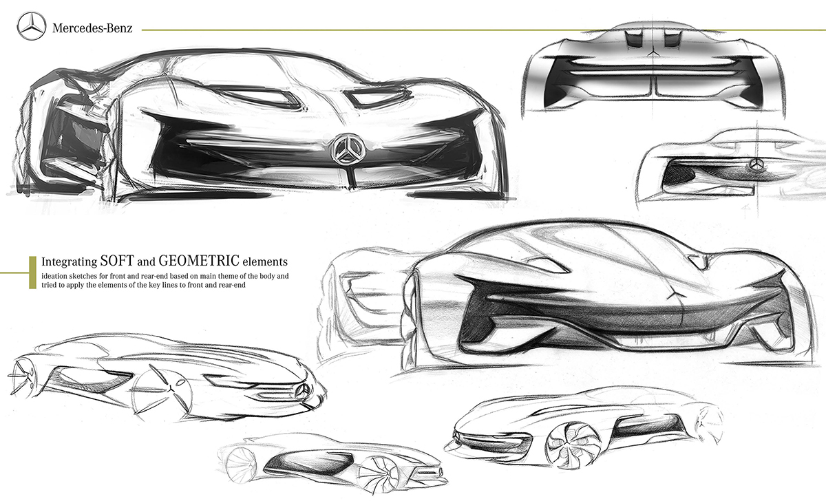 sketch Transportation Design car design