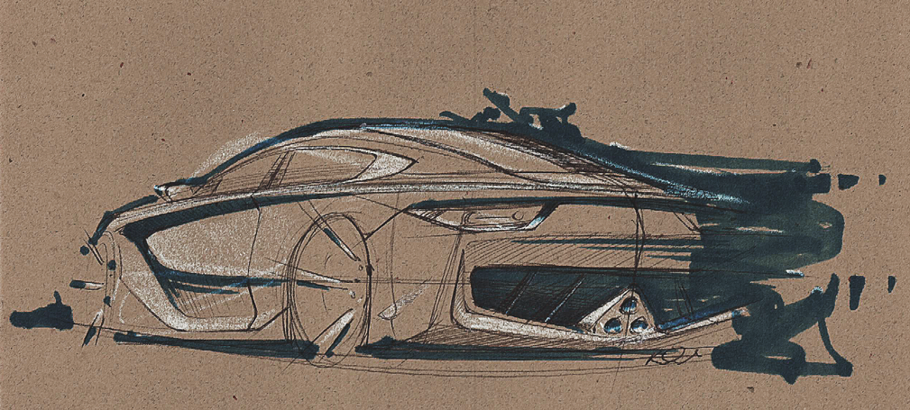 Cars sketches Renderings industrial design 