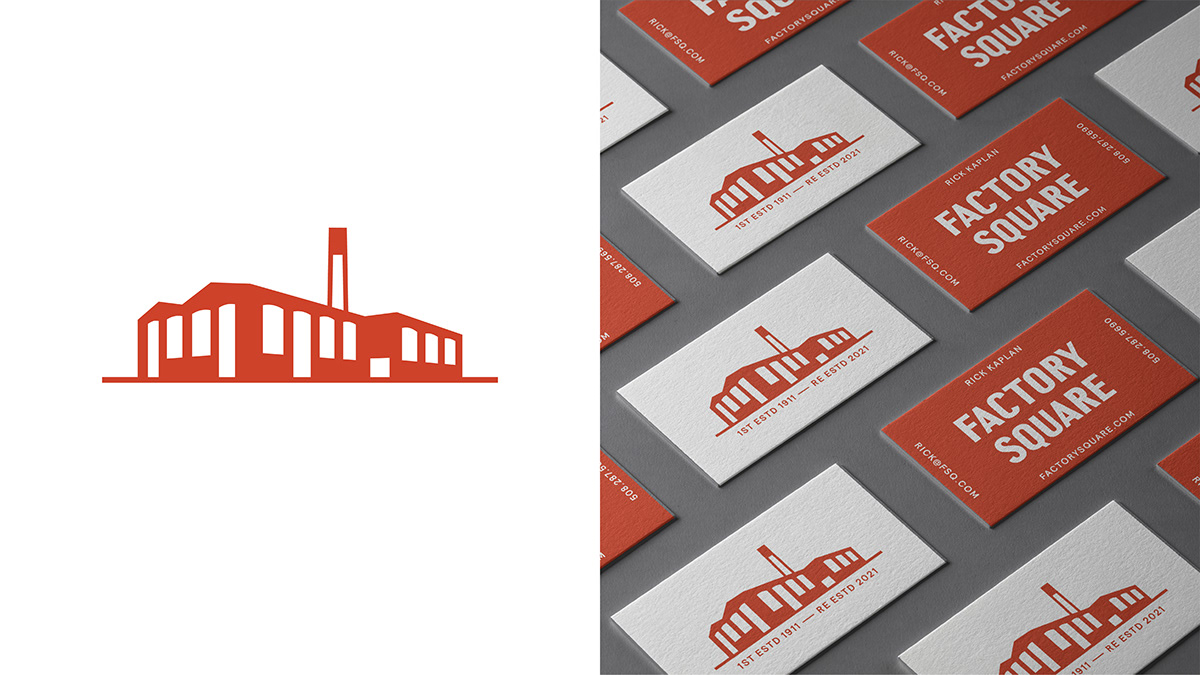 factory brand identity Logo Design Adobe Portfolio