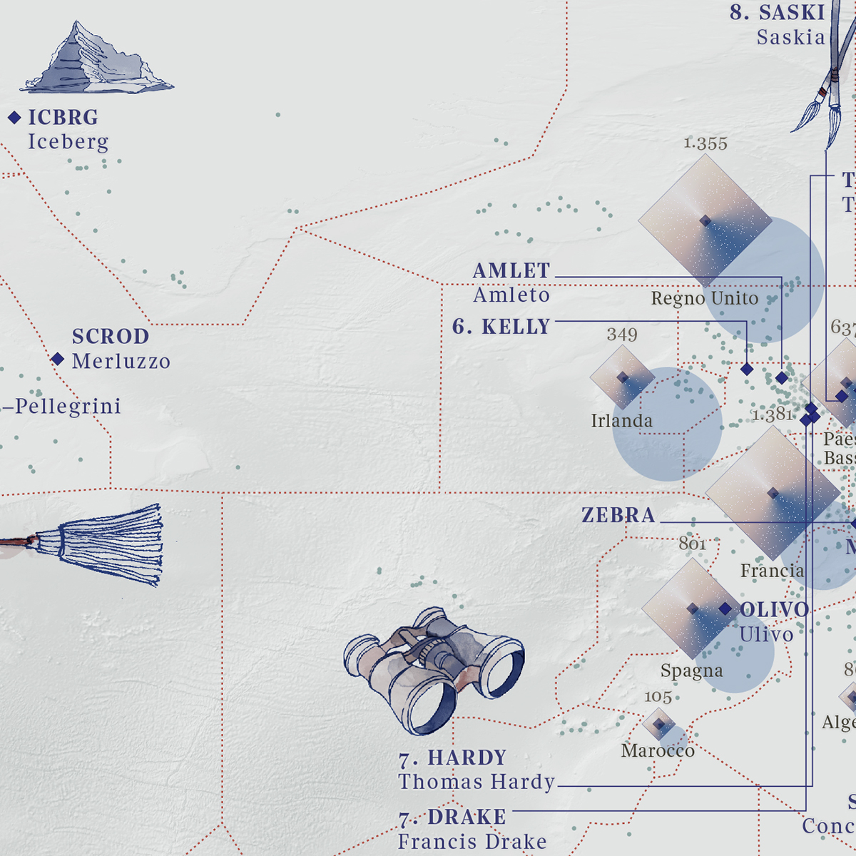 cartography map dataviz DATAVISUALIZATION watercolor drawings infographics flight SKY worldmap texture