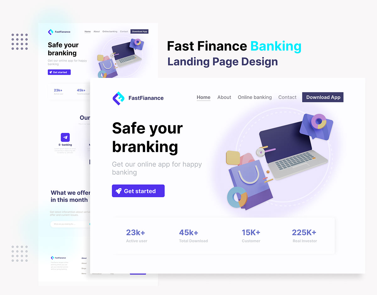 banking branding  financial Logo Design money presentation rumzzline template ui design visual identity