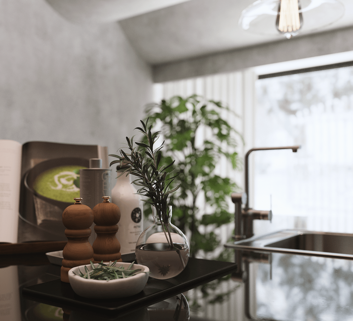 3d Visualizations cover kitchen