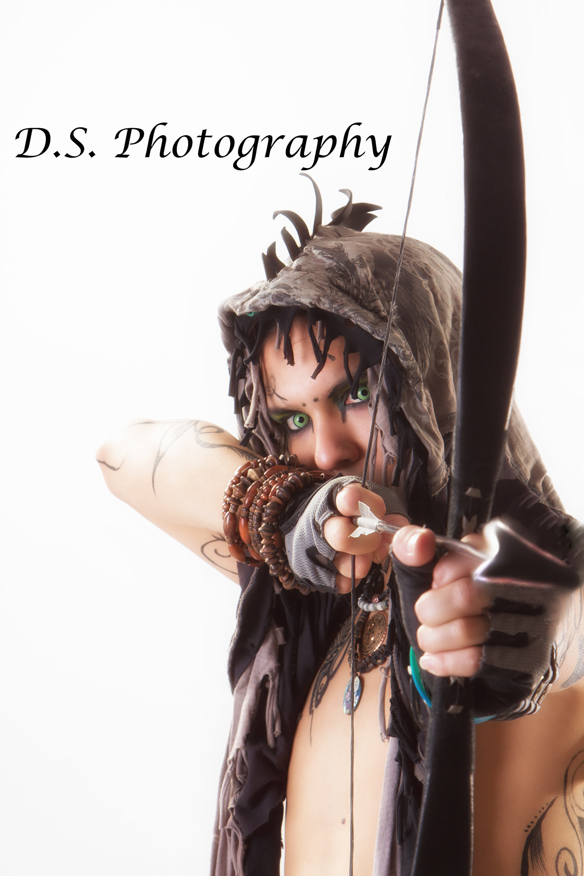 fantasy elf warrior creative art artistic game videogame Sword bow arrow costume Cosplay