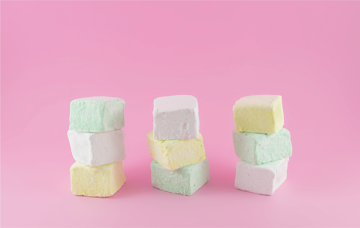 brand identity graphics Packaging Photography  print Icon marshmallows Food 