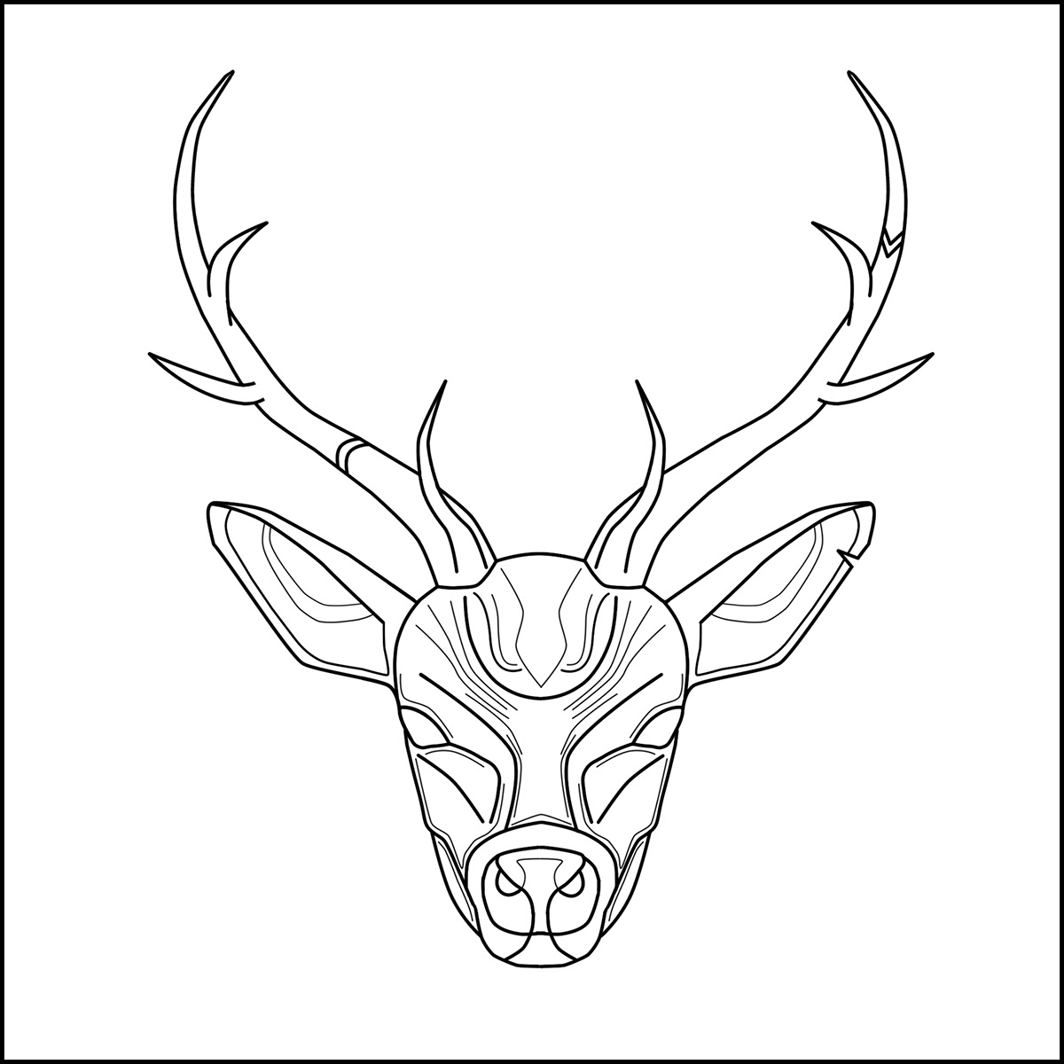 deer guardian Space  poster