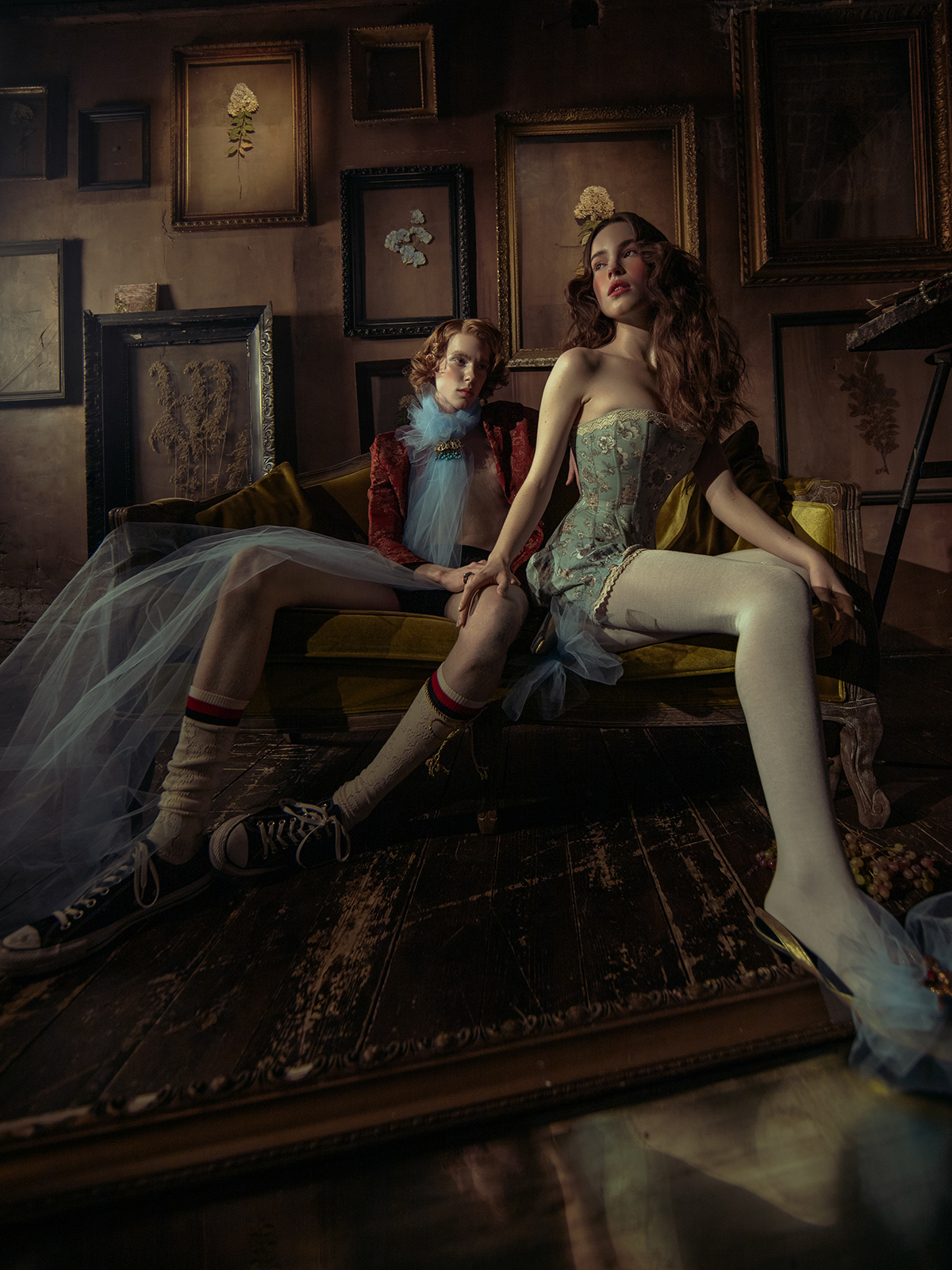 Barocco baroque bohemian Fashion  fashion editorial MUAH Photography  Style