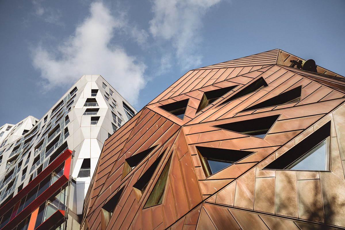 Pauluskerk Dynamic Forms architecture Rotterdam modern Photography  Netherlands church dynamik