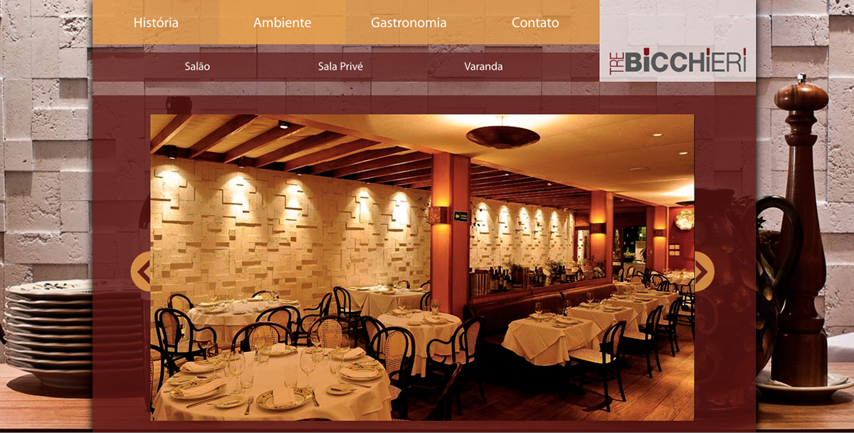 webpage Website Web Webdesign restaurant