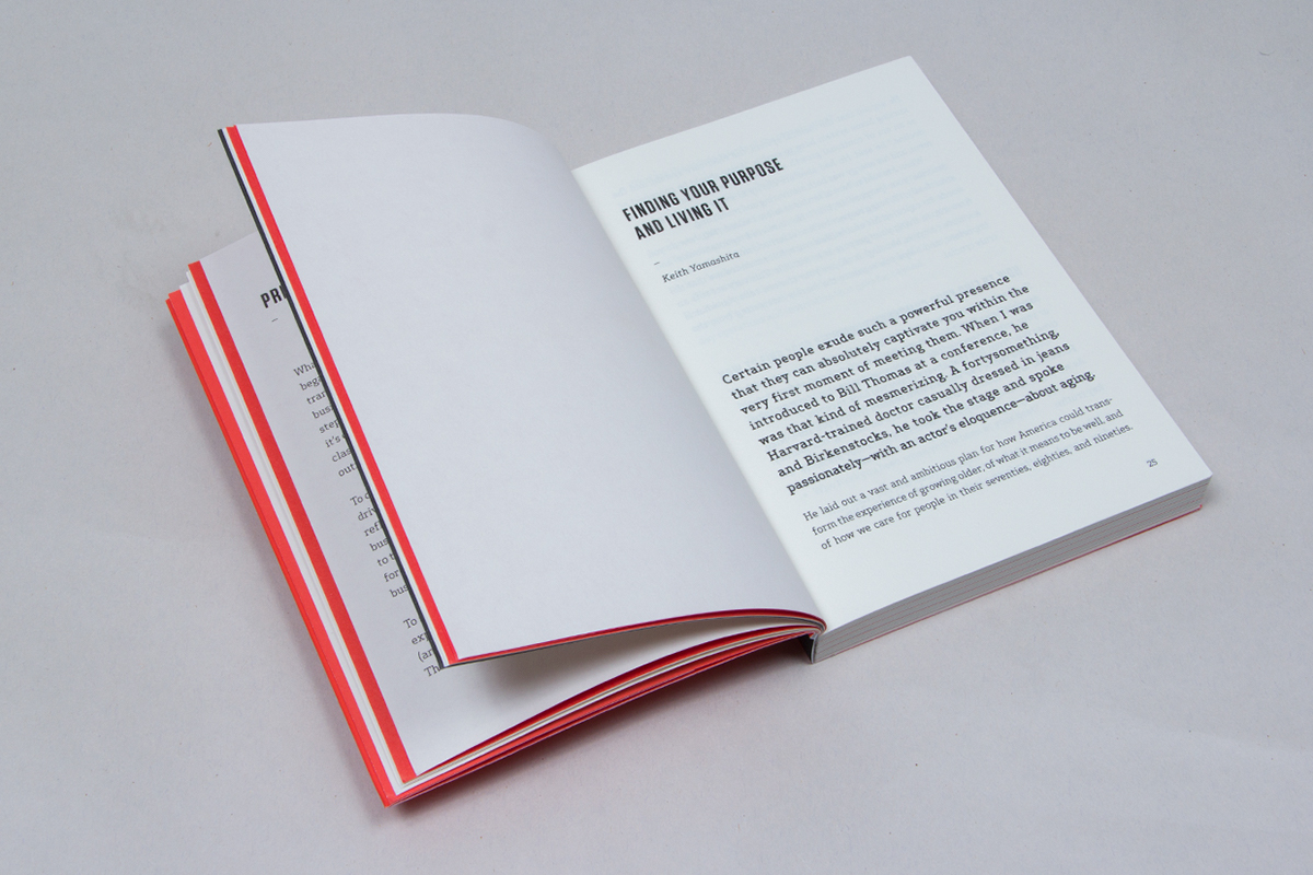 Behance 99U book design clean modern type matias corea book