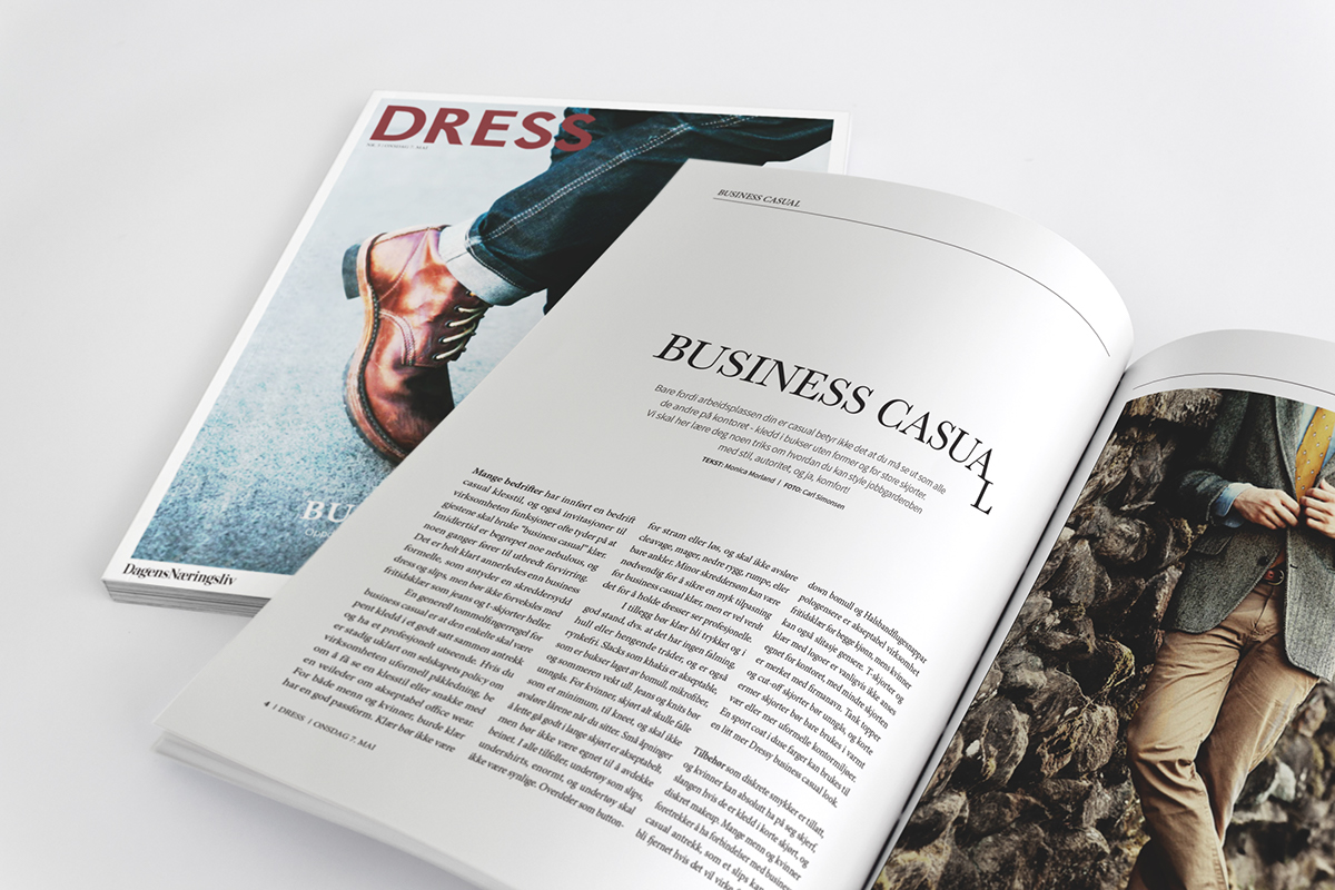 dress magazine editorial design school Project