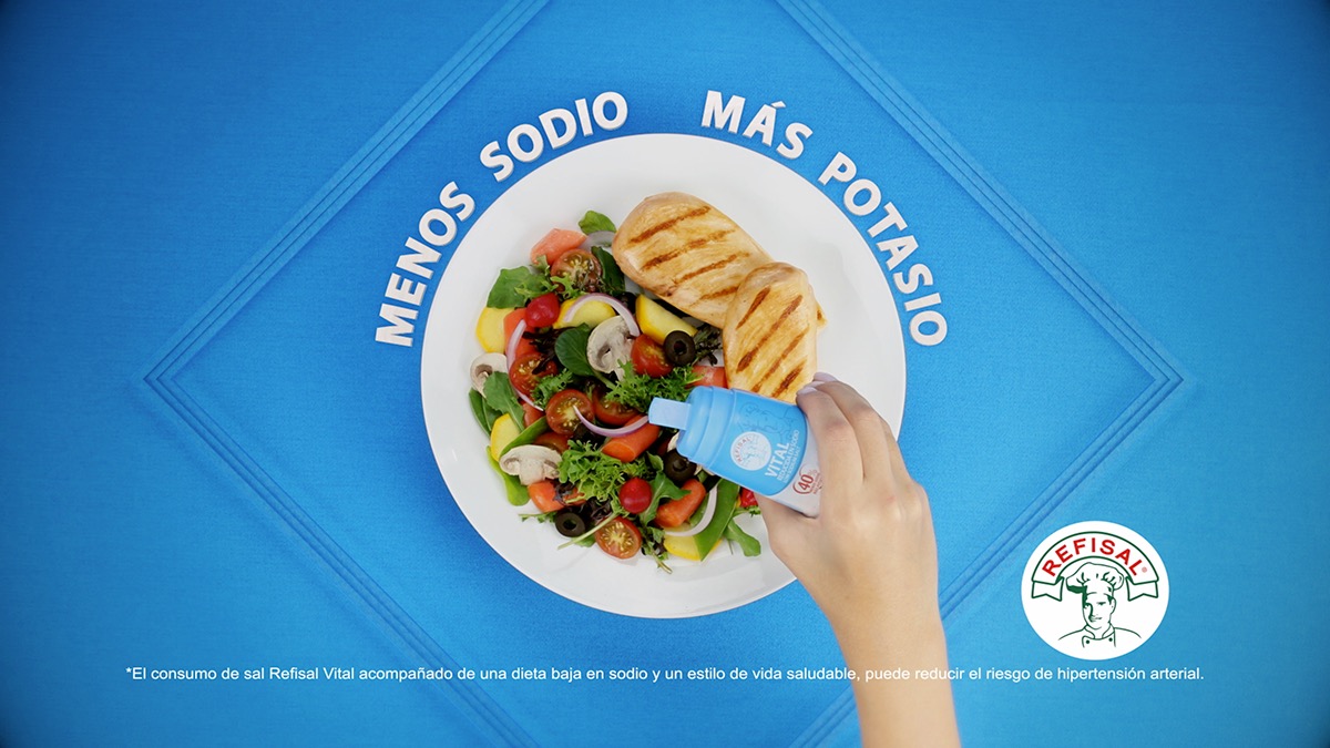 Salt Food  Advertising  stop motion vegetables healt colombia Vital fitness