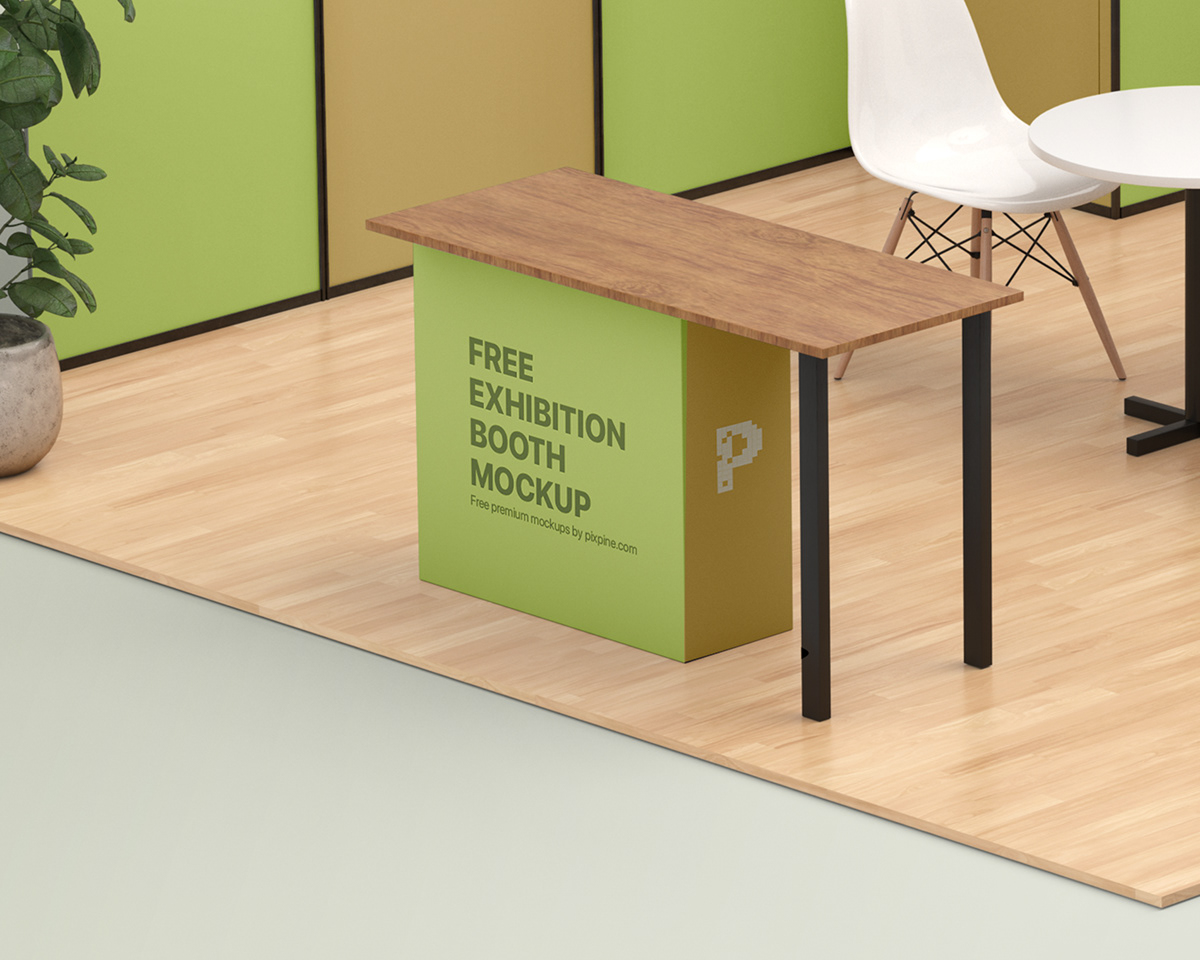 branding  design Exhibition Booth Fair free freebie Mockup presentation psd template trade booth