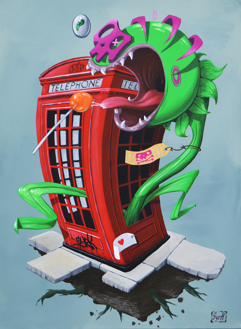 syrk audrey2 fairy tales popartiserie art acrylic pinocchio birds canvas Graffiti