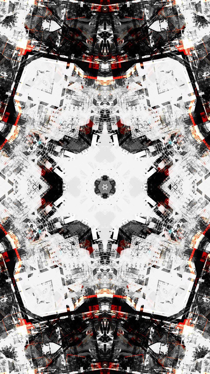 abstract kaleidoscope digital media Živko Kondić