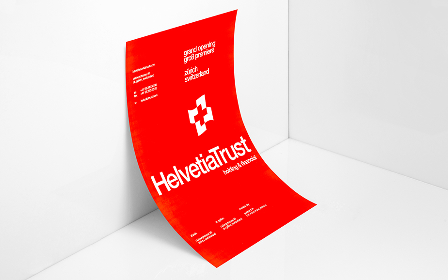 Anagrama mexico helvetica holding finance Bank swiss business red helvetia cross silver foil boxes starter kit