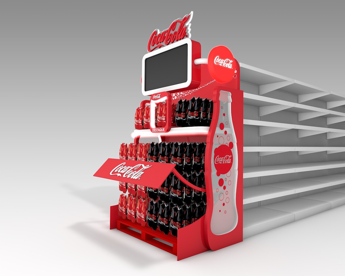 Coca Cola Gondola  End  on Behance