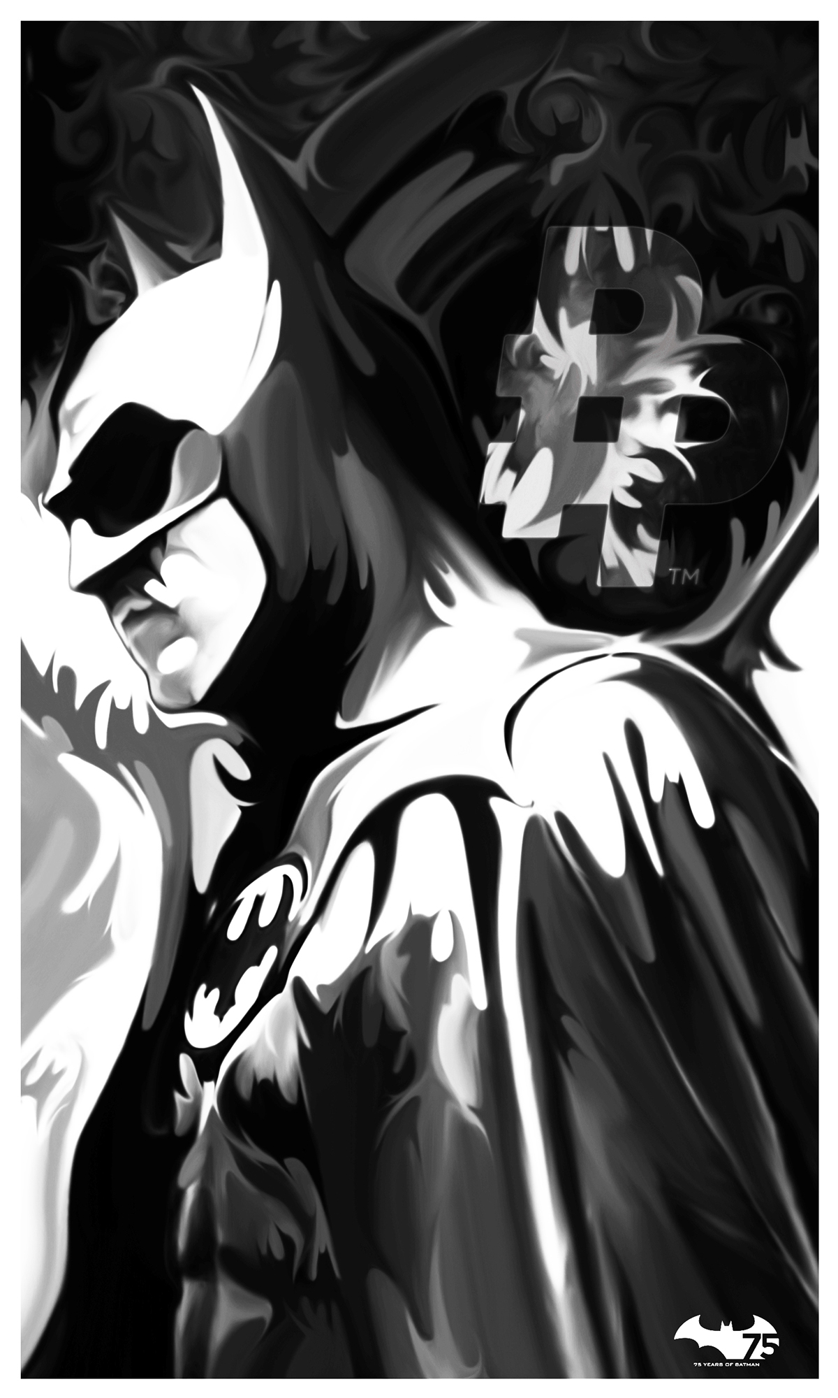 Poster Posse batman Michael Keaton Dc Comics blurppy