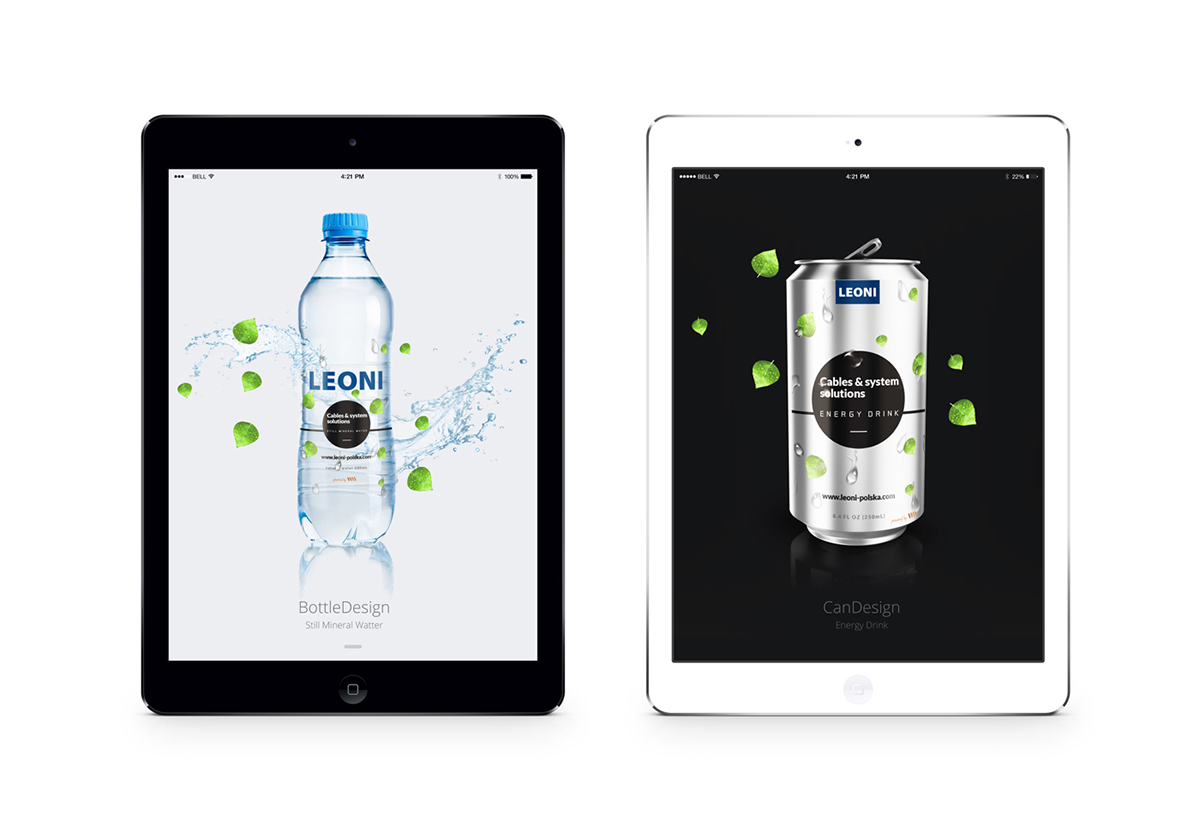bottle design Can Design water energy drink