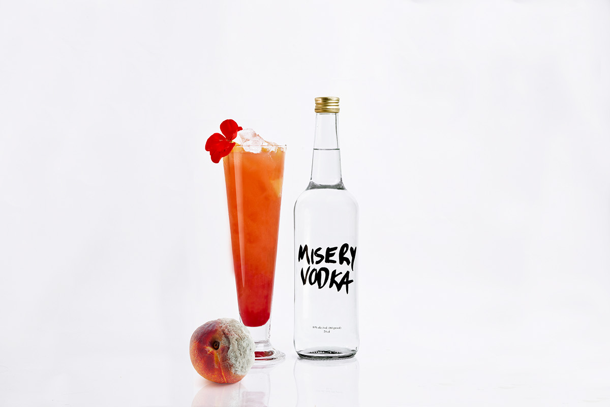 misery vodka Vodka misery packaging design alcohol nsid nordic society nordic invention