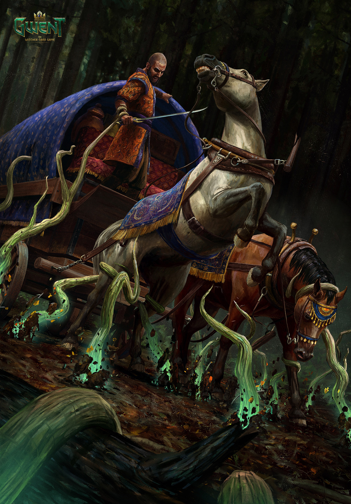 CD Projekt RED Gwent witcher card game elves fantasy CDPR Swords bandits
