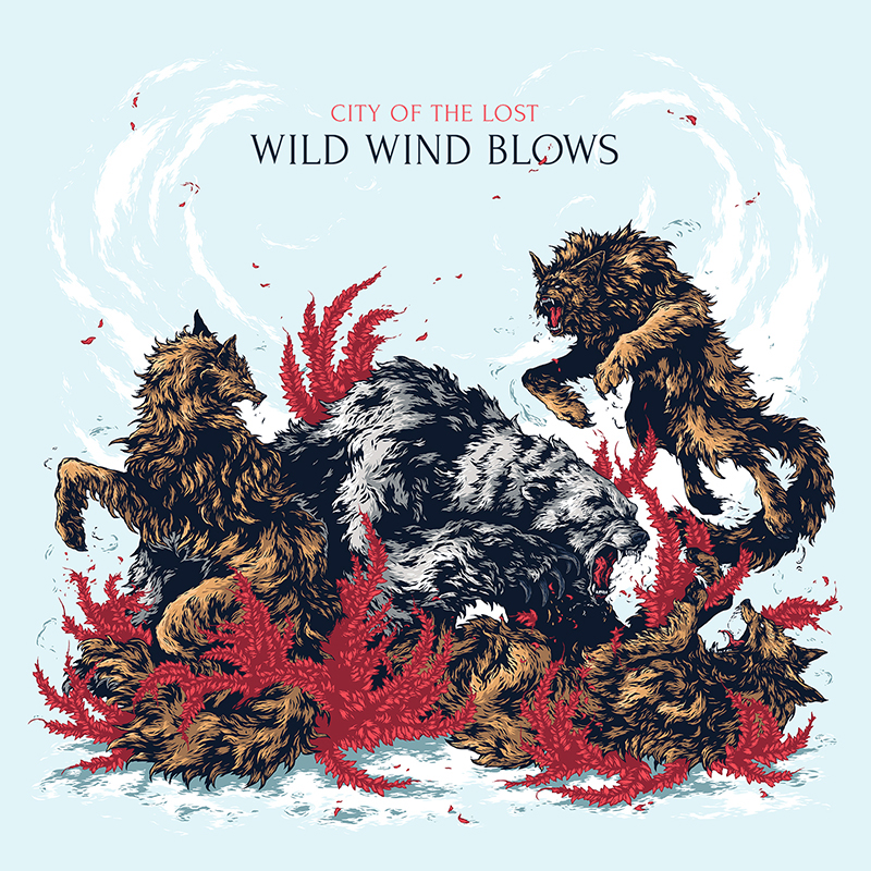 Ivan Belikov further up city of the lost wild wind blows cover battle bear snow winter seraphim feathers deathcatcher Mara owl