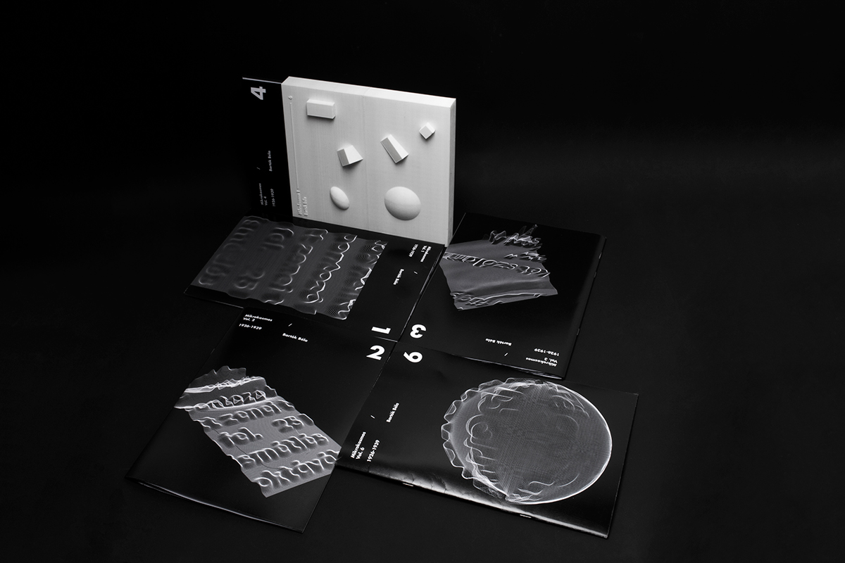 editorial bartok Mikrokosmos 3D print object blackandwhite audiovisualization mome design