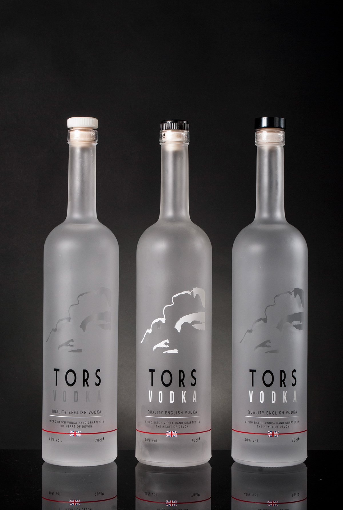 Adobe Portfolio Vodka bottle alcohol identity design Tors devon dartmoor england greygoose